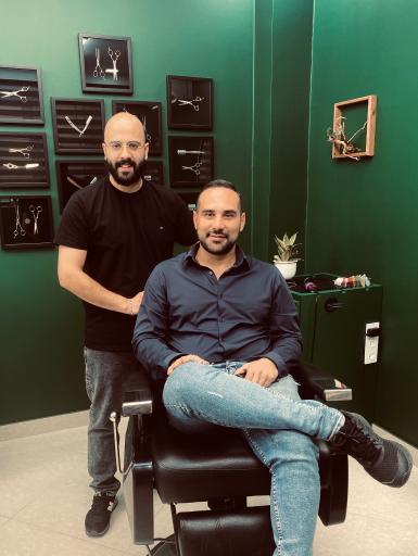 عکس آرايشگاه مردانه مهران