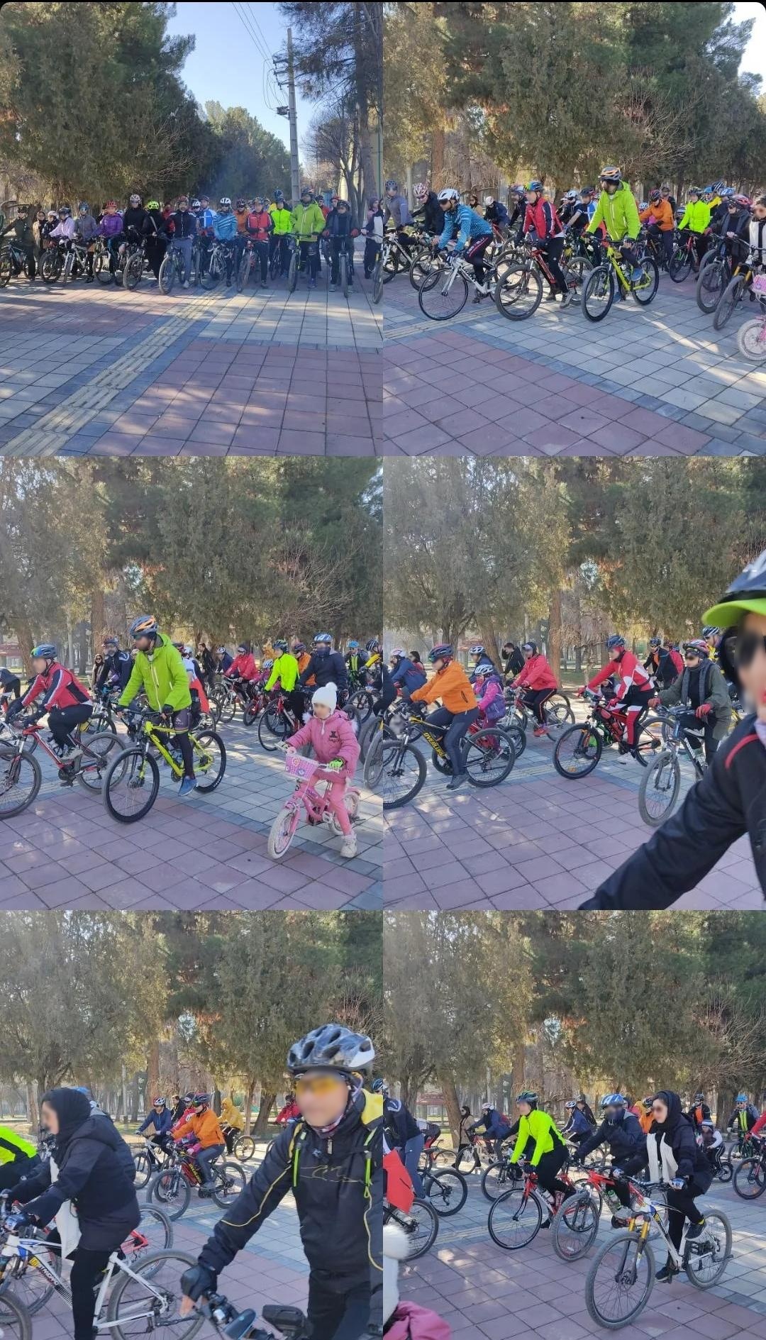 عکس هیئت دوچرخه سواری استان کرمانشاه