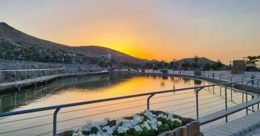 عکس دریاچه بوستان کوهشار