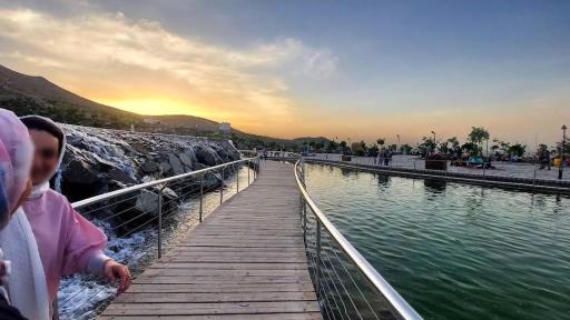 عکس دریاچه بوستان کوهشار
