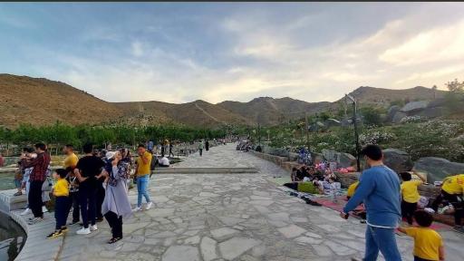 عکس دریاچه بوستان کوهشار