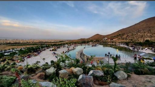 عکس دریاچه بوستان کوهشار