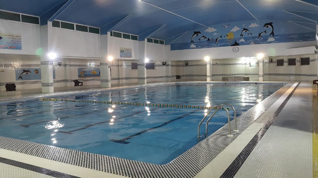 عکس استخر مجموعه ورزشی ایثار اردبیل