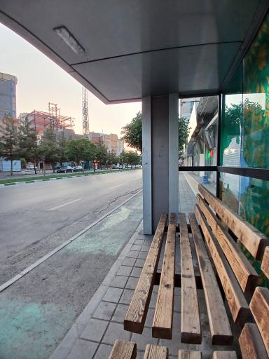 عکس ایستگاه اتوبوس شهید فلاحی 60