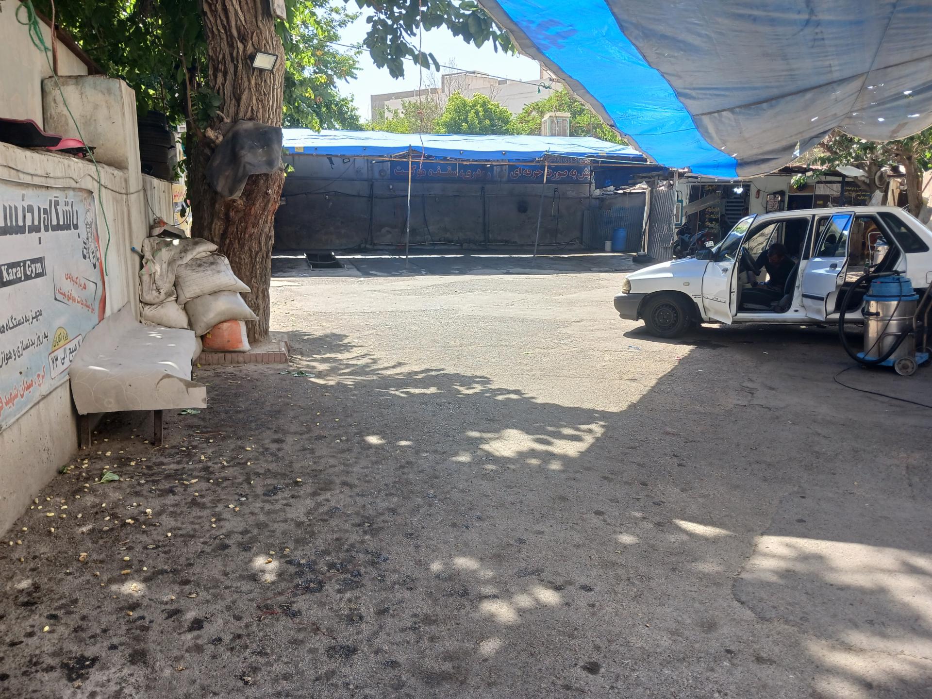 عکس کارواش شب نما