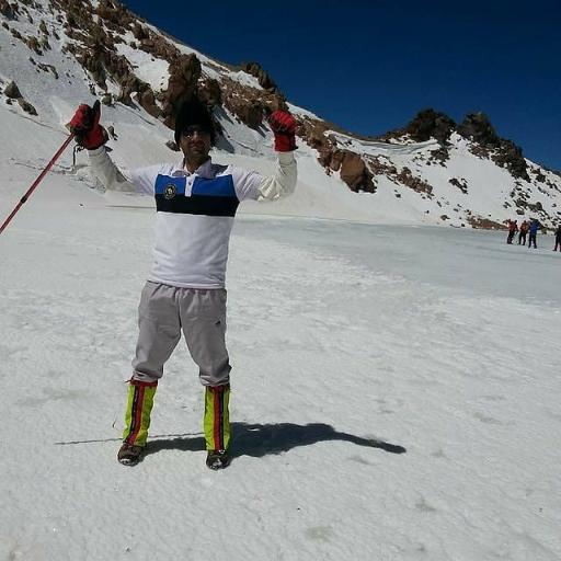 عکس دریاچه قله سبلان