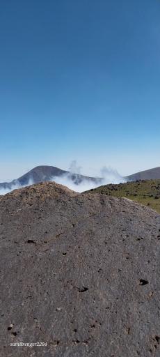 عکس دریاچه قله سبلان