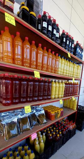 عکس محصولات ارگانیک دهکده