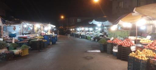 عکس بازار تره بار و میوه جات