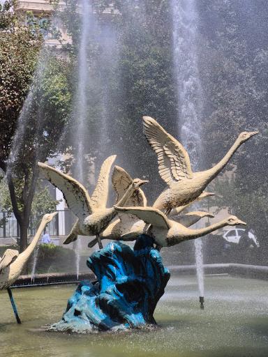 عکس آبنما میدان هلال احمر 