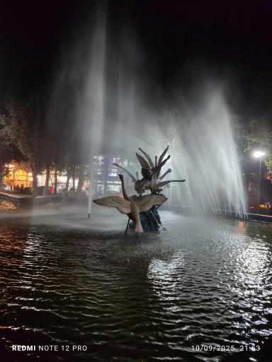 عکس آبنما میدان هلال احمر 