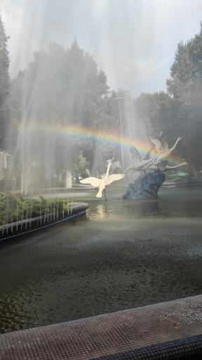 عکس آبنما میدان هلال احمر 