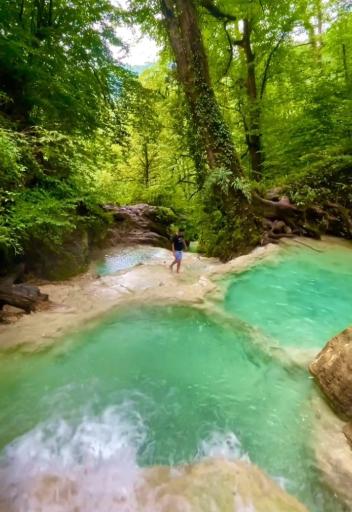 عکس پارکینگ آبشار اسکلیم