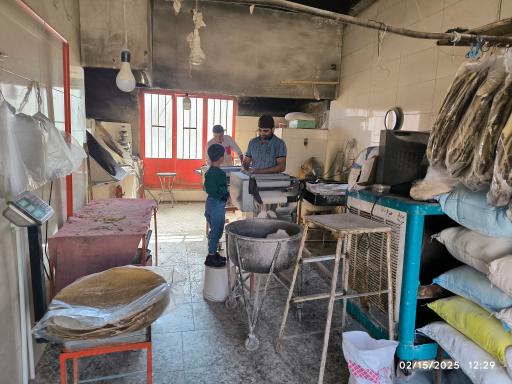 عکس نانوایی فایض