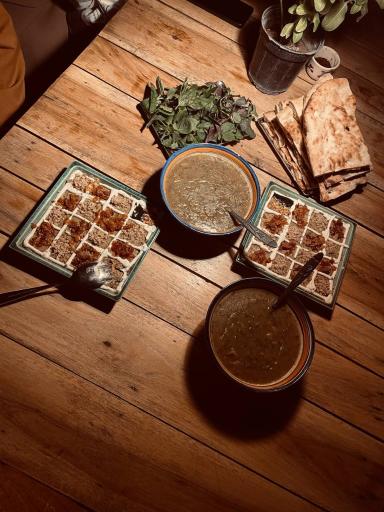 عکس کافی‌شاپ و خانه بومگردی باران