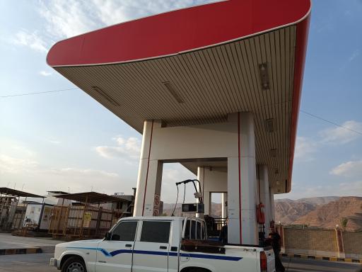 عکس پمپ گاز CNG شهرداری باب انار