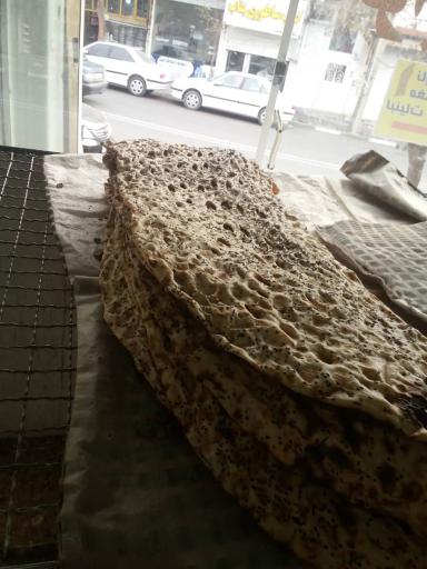 عکس نانوایی سنگک