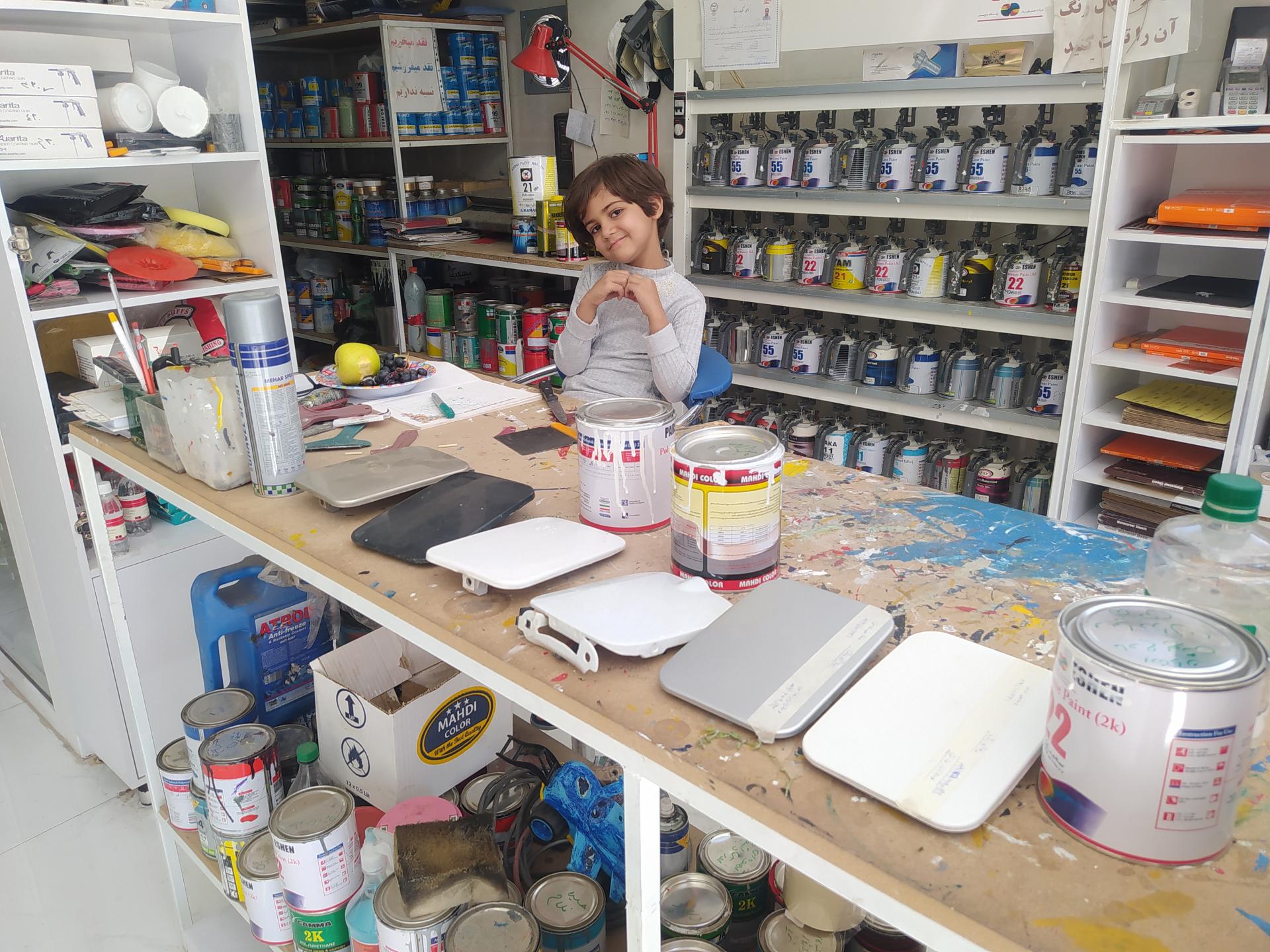 عکس ترکیب رنگ مولودی