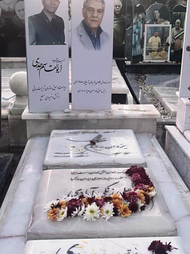 عکس قطعه 255 نام آوران