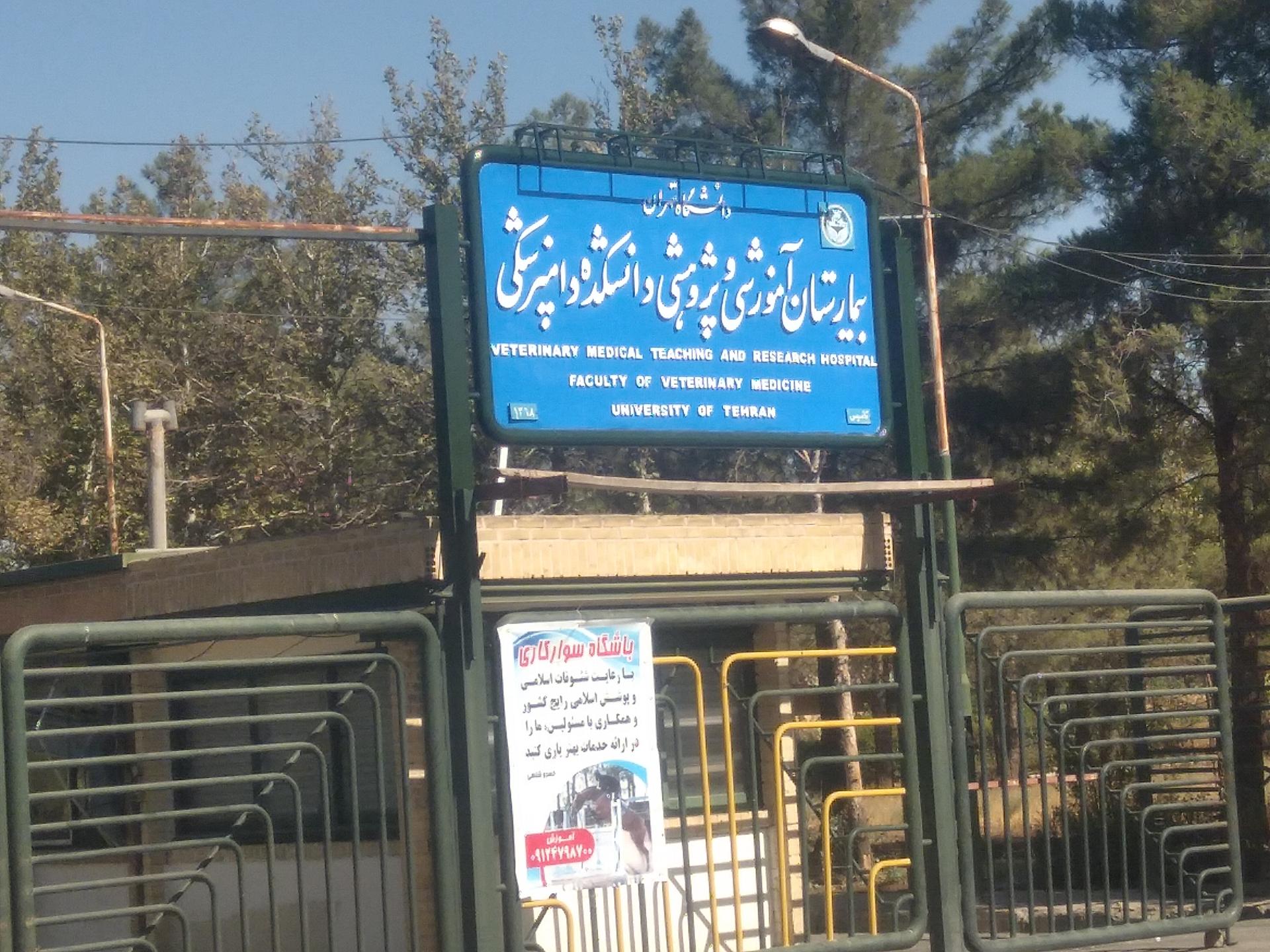 عکس بیمارستان و آموزشکده دامپزشکی