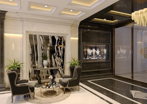 عکس مجتمع تجاری و اداری طلا و جواهر بین المللی مرمر