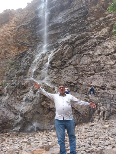 عکس پارکینگ آبشار آقسو