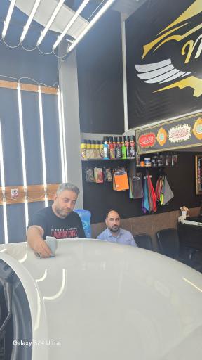 عکس کارشناسی و تشخیص رنگ خودرو و فنی مسترراد تهرانپارس
