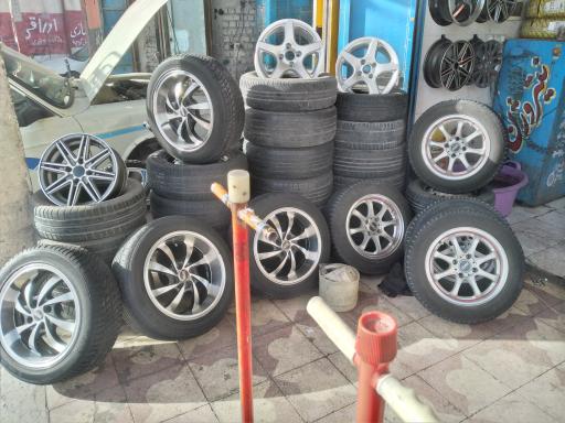 عکس خدمات رینگ و لاستیک ماهان