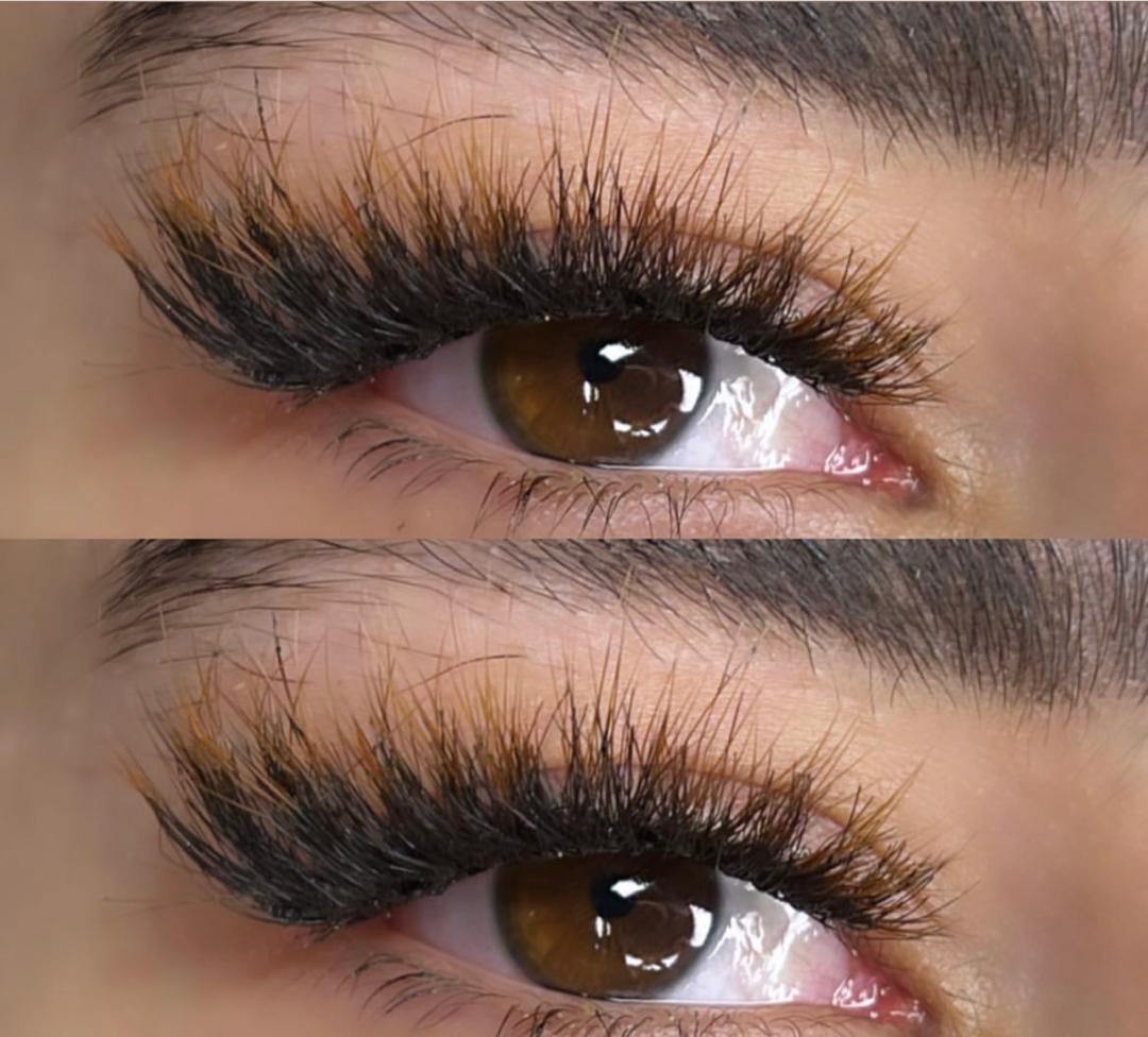 عکس کاشت مژه زهرا اسکندری