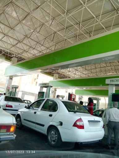 عکس پمپ بنزین غفاری شماره 264