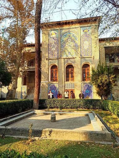 عکس عمارت کاخ گلستان