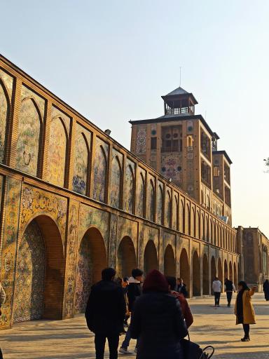 عکس عمارت کاخ گلستان
