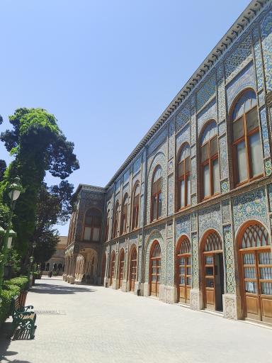 عکس عمارت کاخ گلستان