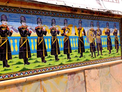 عکس عمارت کاخ گلستان