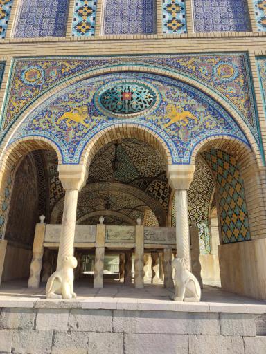 عکس عمارت کاخ گلستان