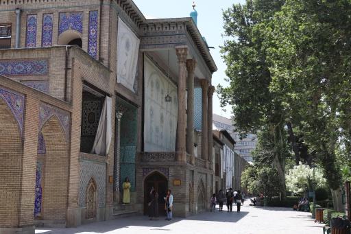 عکس عمارت کاخ گلستان