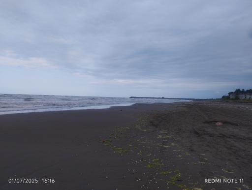 عکس ساحل سنگی رامسر