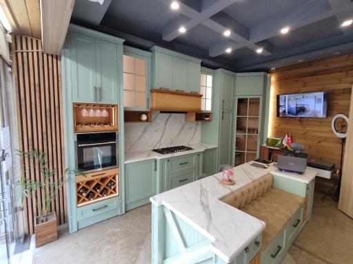 عکس کابینت جعبه چوبی