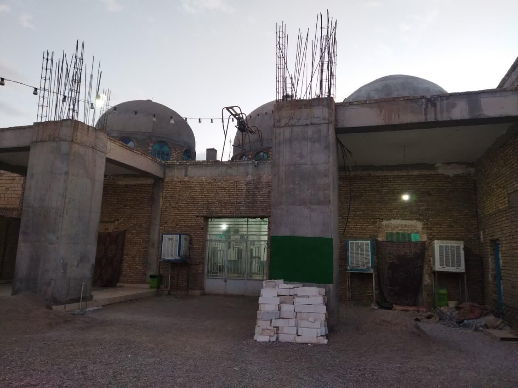 عکس مسجد فاطمه الزهرا مزرعه سیف (پنج گنبد)