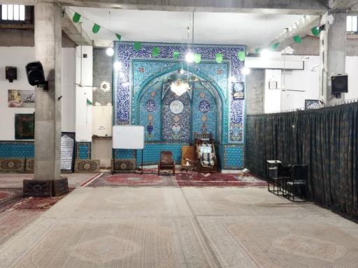 عکس مسجد فاطمه الزهرا مزرعه سیف (پنج گنبد)