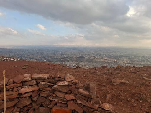 عکس قله عینالی