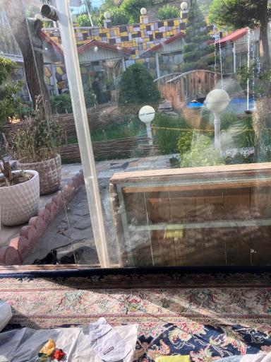 عکس باغ رستوران حاج افشار