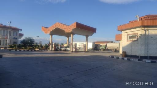 عکس پمپ بنزین مجتمع نارنج