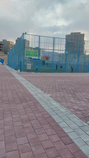 عکس زمین فوتبال چمن مصنوعی خاوران