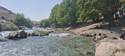 عکس دریاچه سد انحرافی زیاران