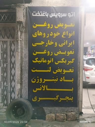 عکس اتو سرویس باغ تخت