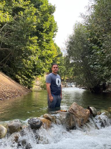 عکس دریاچه سد انحرافی زیاران