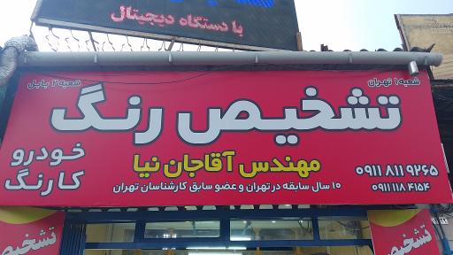 عکس تشخیص رنگ کارنگ (مهندس آقا جان نیا)