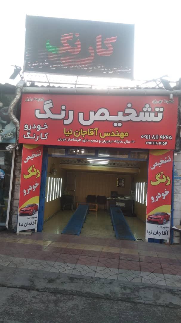 عکس تشخیص رنگ کارنگ (مهندس آقا جان نیا)