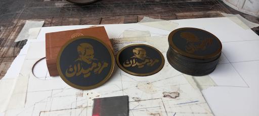 عکس طلق و لیزر هنر